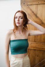 Serentia Pleated Bandeau Top
