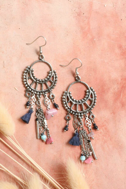 Darya Rose Quartz Earrings