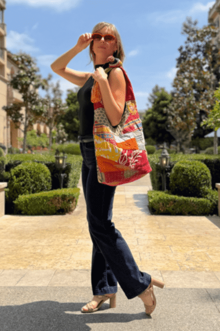 Golrang Handmade Patchwork Bag #8