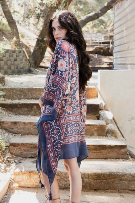 Baharestan Oriental Tapestry Kimono