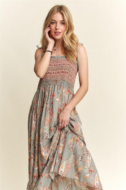 Arya Square Neck Dress
