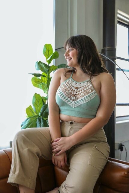Shirin Crochet Comfort Bralette Plus